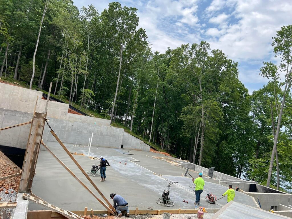 concrete slab Seneca SC