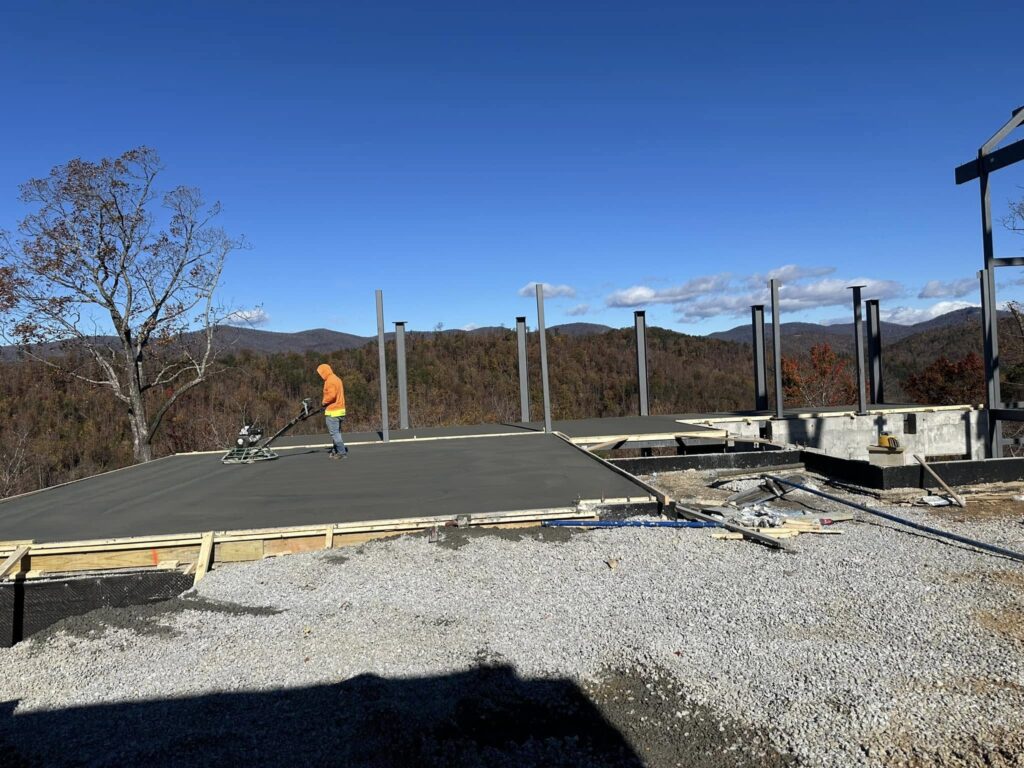 concrete slab installation Seneca SC